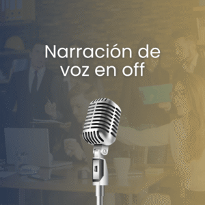 Narración de voz en off